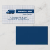 Blue Truck Visitekaartje (Voorkant / Achterkant)