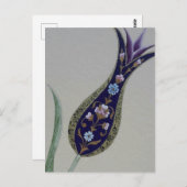 Blue Tulip Post Card Briefkaart (Voorkant / Achterkant)