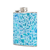 Blue Turquoise Mosaic Glass Tile Modern Chic Heupfles (Links)