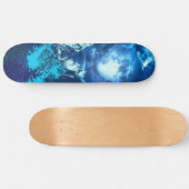 Blue Twilight Skateboard (Horizontaal)