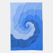 Blue Twister Ombre Towel Theedoek (Verticaal)