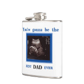 Blue Ultrasound Je gaat de Beste Pap worden Heupfles (Links)