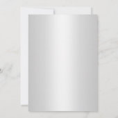 Blue under the Zee Sweet 16 Invitation Kaart (Achterkant)