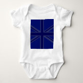 Blue Union Jack British Flag Design Romper (Voorkant)