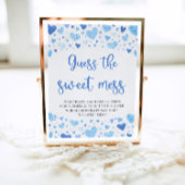 Blue Valentijn Raad de Sweet Mess Baby Game Poster