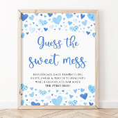Blue Valentijn Raad de Sweet Mess Baby Game Poster