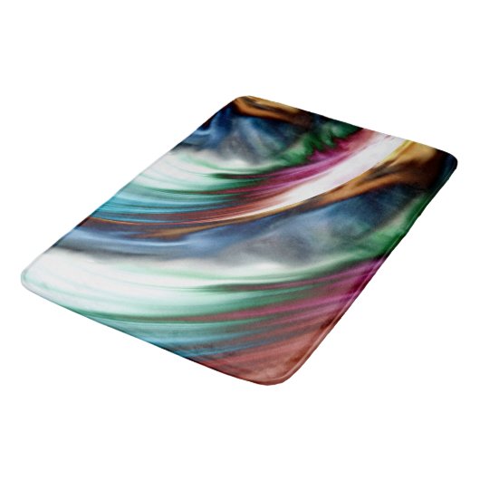 Blue Valley Whirlwind Rainbow Badmat (Gekanteld)