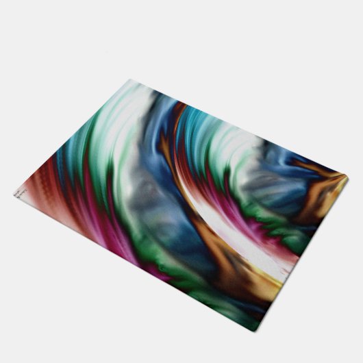Blue Valley Whirlwind Rainbow Deurmat (Schuin)