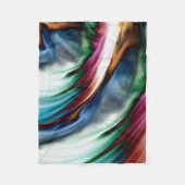 Blue Valley Whirlwind Rainbow Fleece Deken (Voorkant)