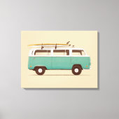 Blue Van | Florent Bodart Canvas Afdruk (Voorkant)