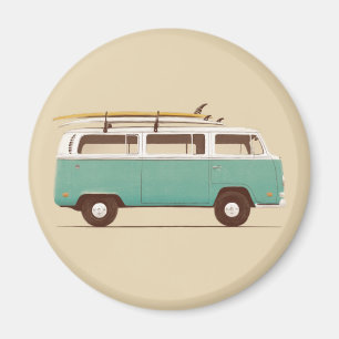 Blue Van   Florent Bodart Magneet