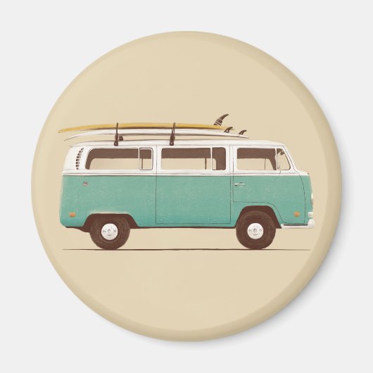 Blue Van | Florent Bodart Magneet (Voorkant)