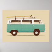 Blue Van | Florent Bodart Poster (Voorkant)