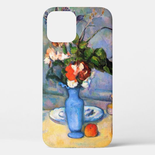 Blue Vase Flowers, Paul Cezanne Case-Mate iPhone Case (Achterkant)