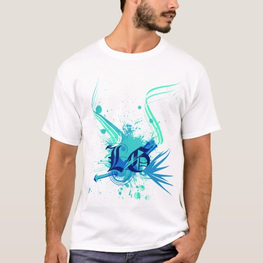 Blue Vector T-shirt (Voorkant)