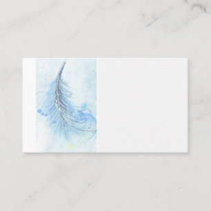 blue vether aangepaste visitekaartjes sjabloon