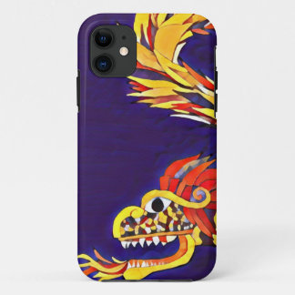 Blue Violet Dragon iPhone 11 Hoesje