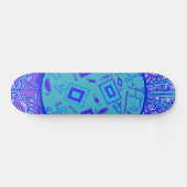 Blue VooDoo Skateboard (Horizontaal)