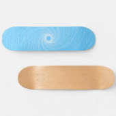 Blue Vortex Skateboard (Horizontaal)