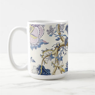 Blue W.Morris Floral Pattern Mok