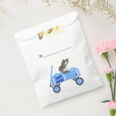 Blue Wagon Bunny & Eggs Snoep Cookie Favor Tassen Bedankzakje (Gezegeld)