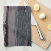 Blue Water Bridge serviette de cuisine (Quart Plié)