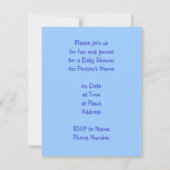 Blue Water Can Custom Baby Shower Invitations (Dos)