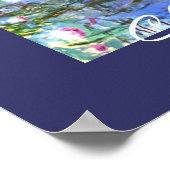 Blue Water-Lillies: Claude Monet Poster (Hoek)