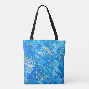 Blue Water Shopping Bag Draagtas