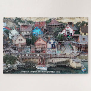 Blue Water Village Malta. Jigzaag Puzzle Legpuzzel