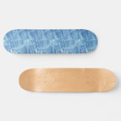 Blue Water Waves Skateboard (Horz)