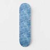 Blue Water Waves Skateboard (Recto)