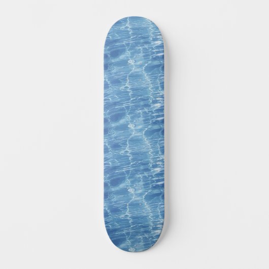 Blue Water Waves Skateboard (Recto)
