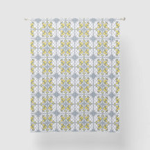 Blue Watercolor French Country Lemon