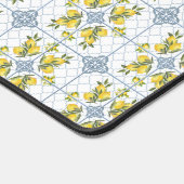 Blue Watercolor French Country Lemon (Coin)