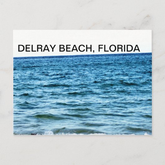 BLUE WATERS BRIEFKAART (Voorkant)