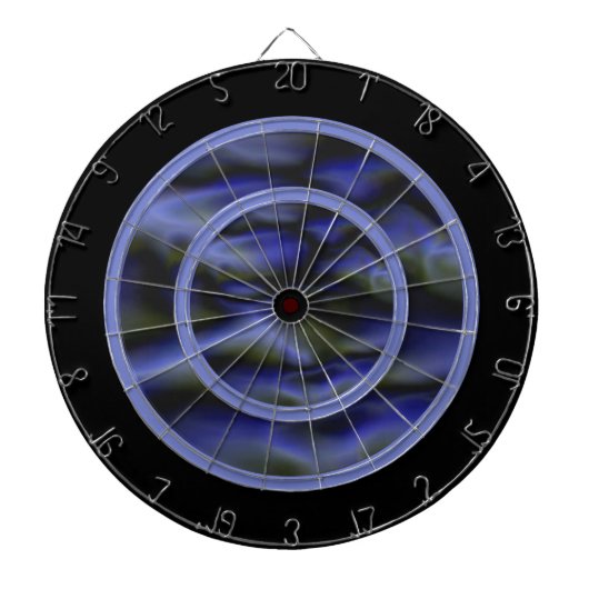 Blue Waters Custom Dart Board Dartbord (Voorkant)