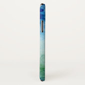 Blue Waterverf iPhone case (Achterkant / rechts)