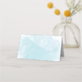 Blue Waterverf Wedding (Achterkant)