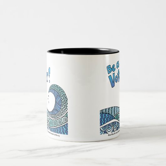 Blue Wave - Be a Voice Mug (Centre)