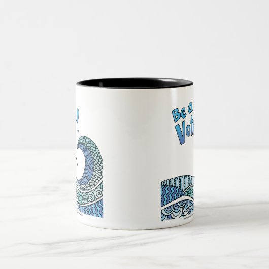 Blue Wave - Be a Voice Mug (Centre)
