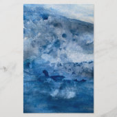 Blue Wave Card Briefpapier (Voorkant)