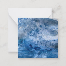 Blue Wave Card Notitiekaartje
