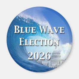 Blue Wave Election 2026 Magneet