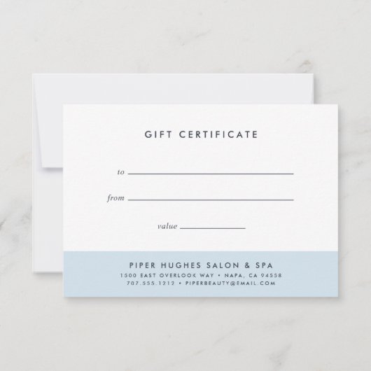 Blue Wave Geode | Cadeaubon (Achterkant)