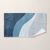 Blue Wave geometrisch Bad Handdoek (Handdoek)