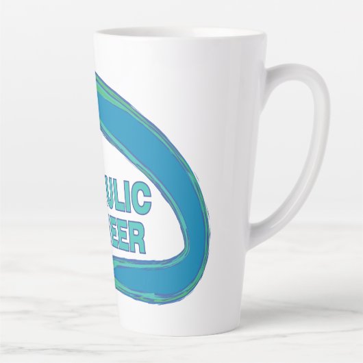 Blue Wave Hydraulische Engineer Mok (Rechts)