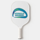 Blue Wave Hydraulische Engineer Mok Pickleball Paddle (Achterkant)