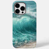 Blue Wave met Sparkles Case-Mate iPhone Case (Achterkant)
