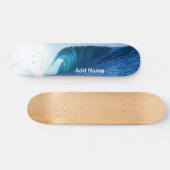 Blue Wave Tube Surfing Lombok Indonesia Custom Skateboard (Horizontaal)